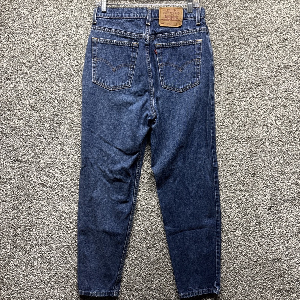 VTG Levi's 512 Jeans Women's 12(29x30)‎ Slim Fit Tapered Leg Made In USA 90s Y2K